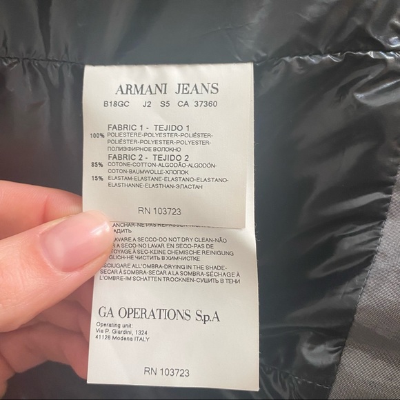 Armani Jeans Coat - Picture 5 of 5
